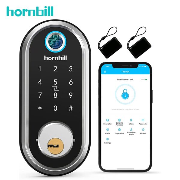 Fingerprint Door Lock - Hornbill Smart Lock - Image 2