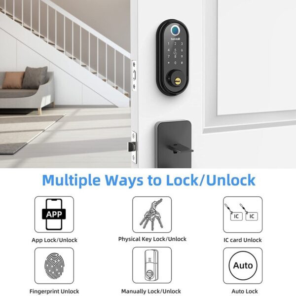 Fingerprint Door Lock - Hornbill Smart Lock - Image 3