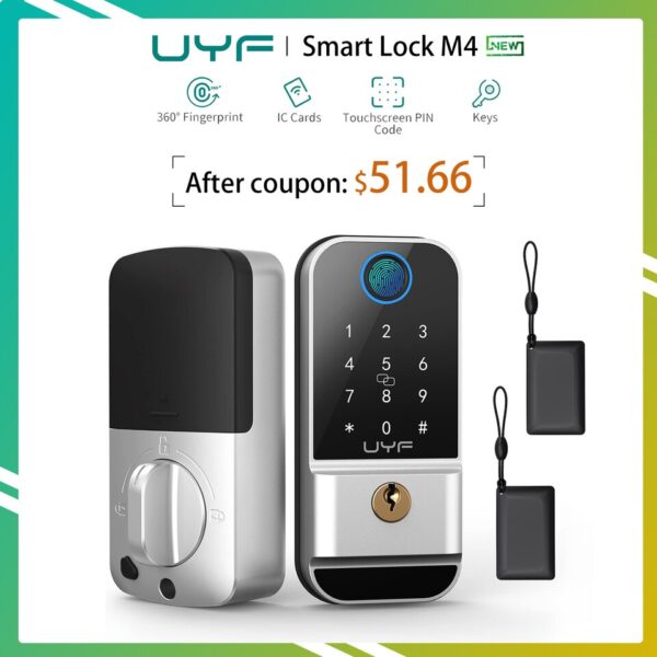Hornbill Fingerprint Keyless Entry Door Lock - Image 2