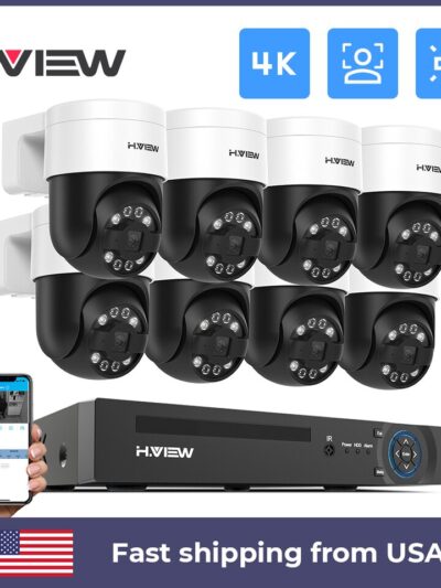 PTZ Cameras Home Video Surveillance Kit