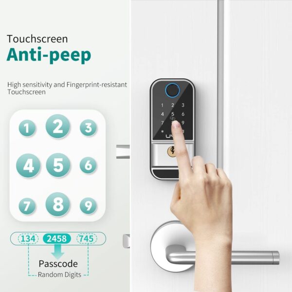 Hornbill Fingerprint Keyless Entry Door Lock - Image 6