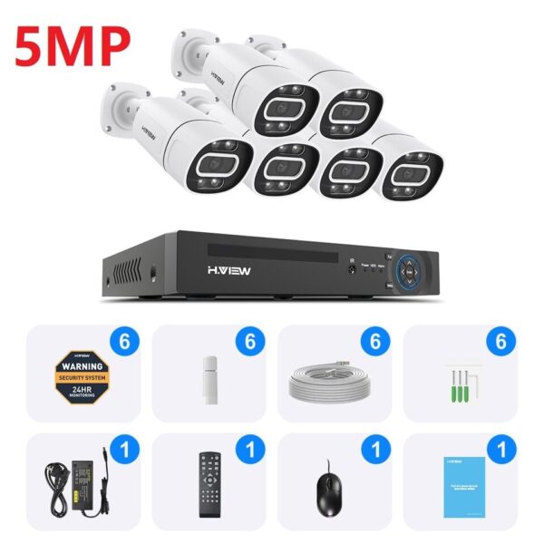 Home Video Surveillance Kit - 8CH 4K 5MP 8MP - Image 4