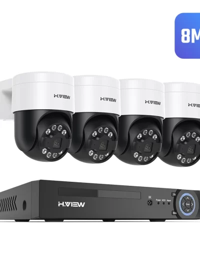 4 Piece 4K CCTV Security Camera System